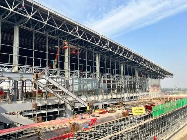 Vorgefertigter Bahnhof für leichte Stahlstruktur