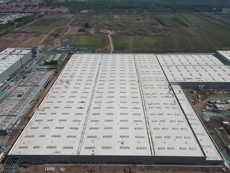 Umfassendes Stahlkonstruktionslager